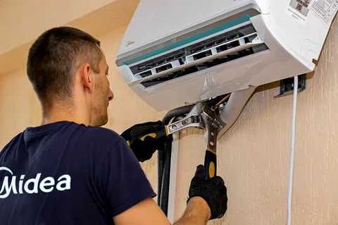 Установка Кондиционера Без Пыли и Грязи Алматы Чистка Заправка