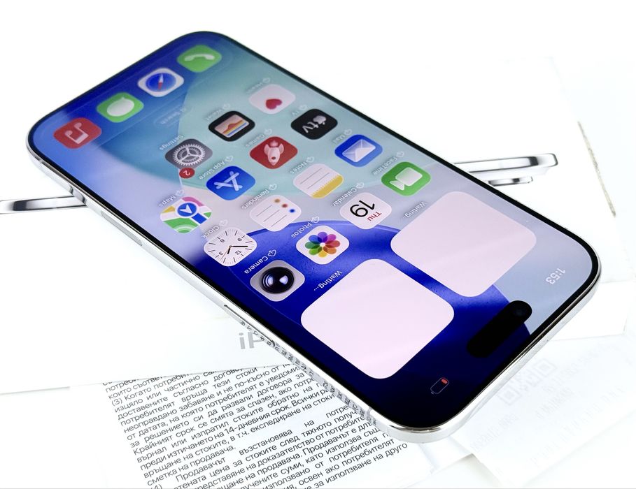 НОВ! Apple iPhone 17 Air 256GB White 2г. Гаранция!