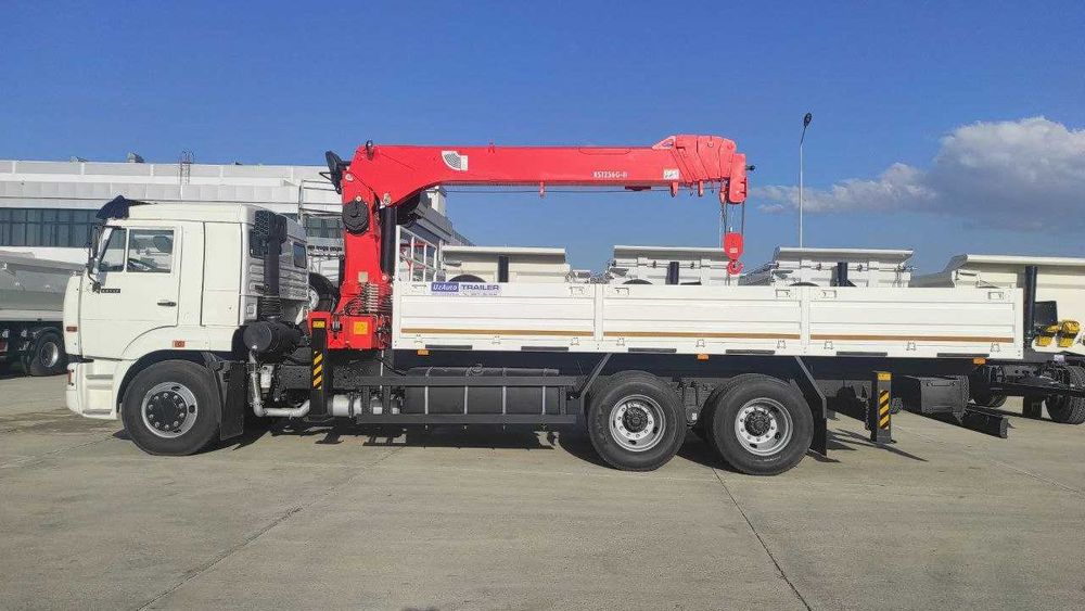 Кран манипулятор бортовая автоплатформа КАМАЗ 7.1 тонна в НАЛИЧИИИИ !!