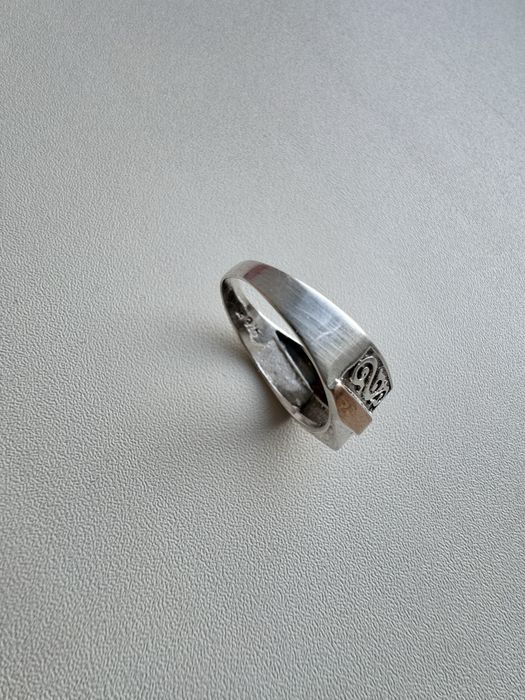 Мужское серебряное кольцо