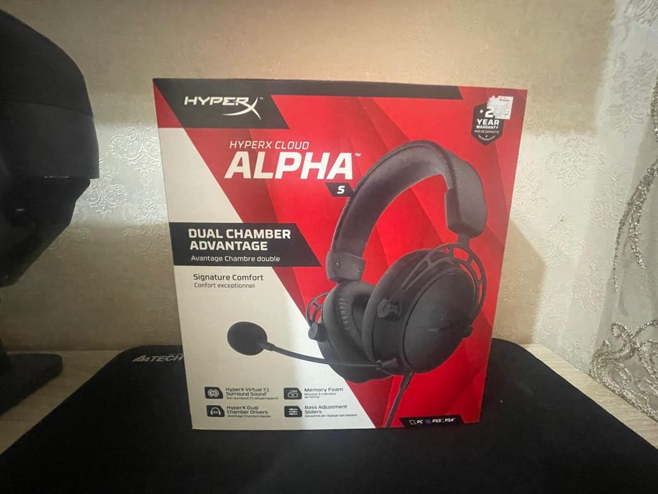 Наушники hyperx cloud alpha s