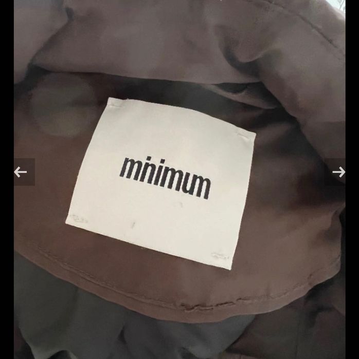 Дълго много топло и удобно зимно яке на марката Minimum скандинавска