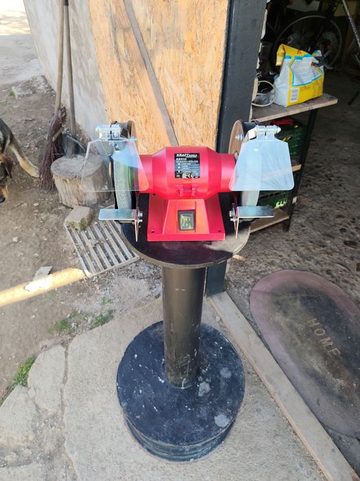 Vând menghină de 120 și suport pentru menghină