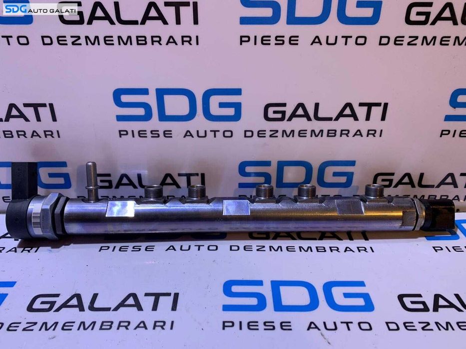 Rampa Presiune Injectoare Completa cu Senzor Senzori Regulator Presiune BMW Seria 1 E81 E82 E87 E88 116 118 2.0 D N47 2006 - 2013 Cod 0445214182 7809127 780912704 0281002948 0281002738 [AV2888]