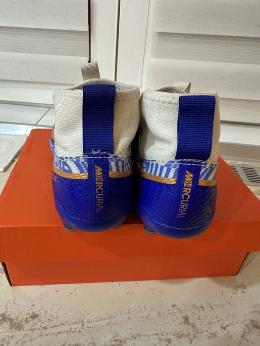 Ghete fotbal Nike Zoom Mercurial Superfly 9 Pro CR7 FG Junior 36