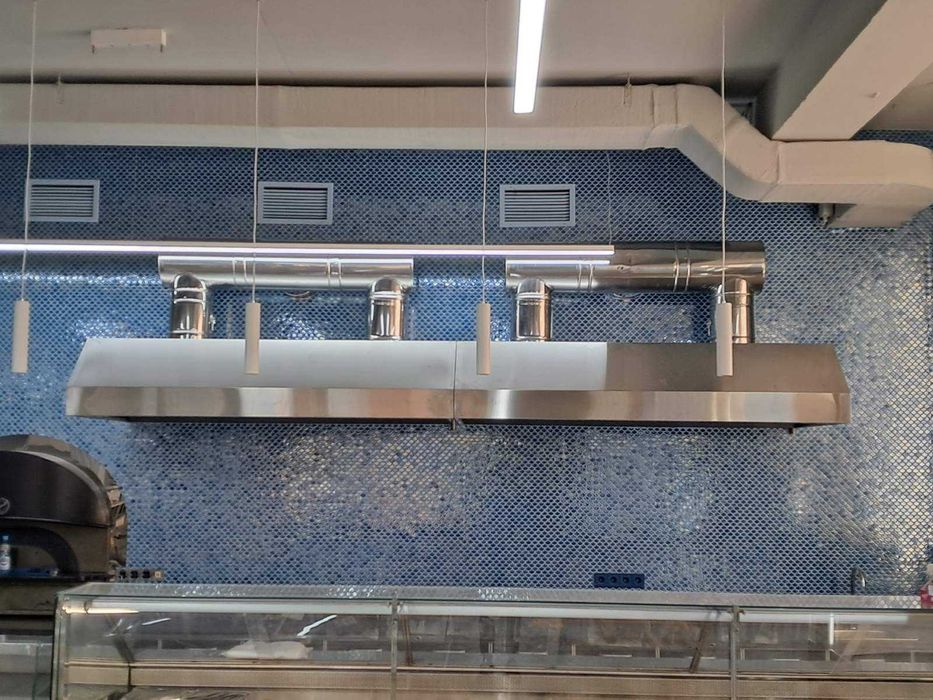 Hota inox pentru bucatarii profesionale. Diferite dimensiuni