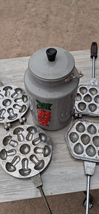 Казан, мантоварка, сковорода, орешница