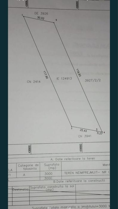 vand teren intravilan! 3000 mp zona industriala est/broscarie