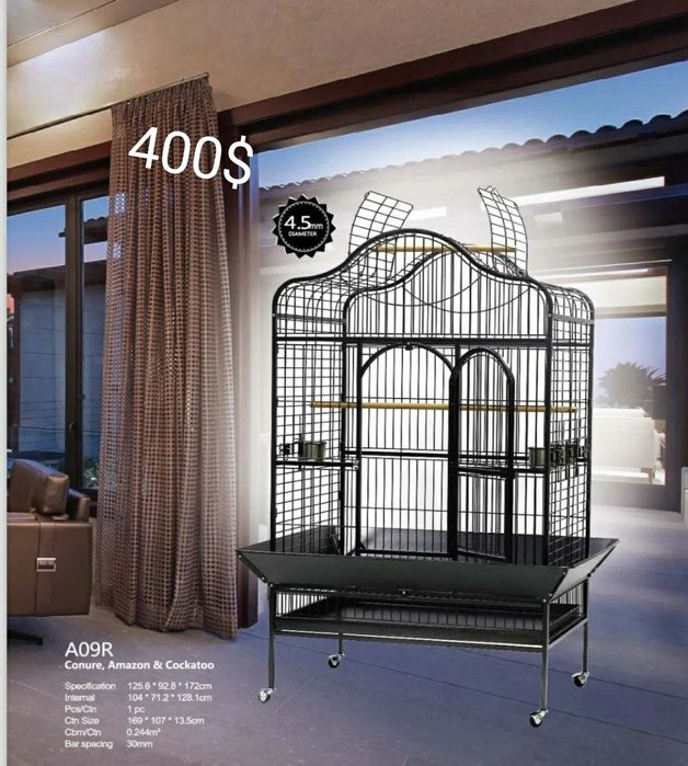 Qafaslar .Kletkar .barcha turdagi qushlar uchun