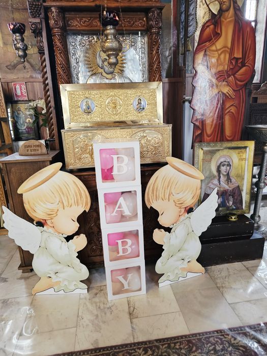 Aranjament cristelnita botez