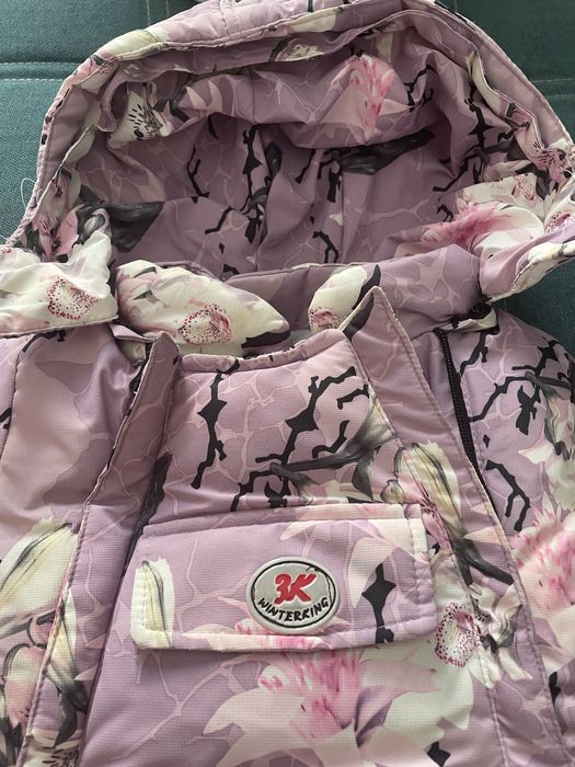 Детский зимний комбинезон для девочки