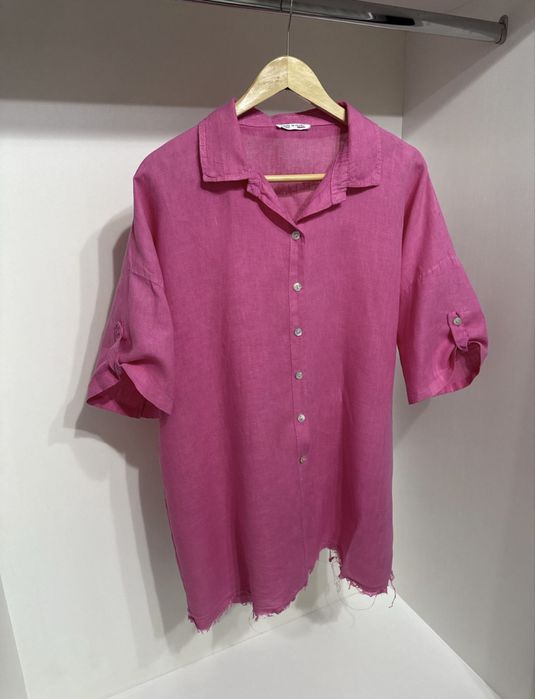 Рубашка женская лен