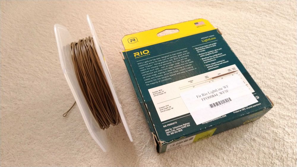 Rio Lightline WF 3 - fir flyfishing