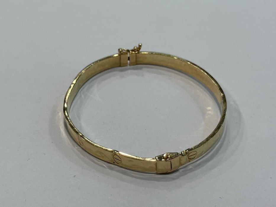 Златна дамска гривна Cartier – 14К, 5.81