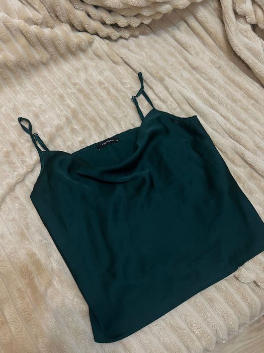 Топ майка вечерняя под атлас