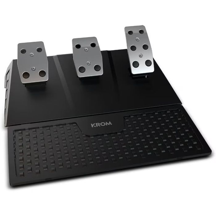 Volan Gaming KROM K-WHEEL PRO, pedale si schimbator