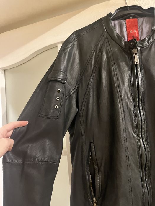 Geaca din piele naturala