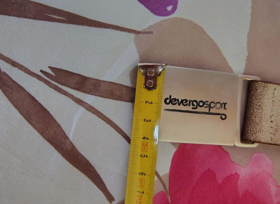 Curea de piele naturală Devergosport , 105 cm lungime