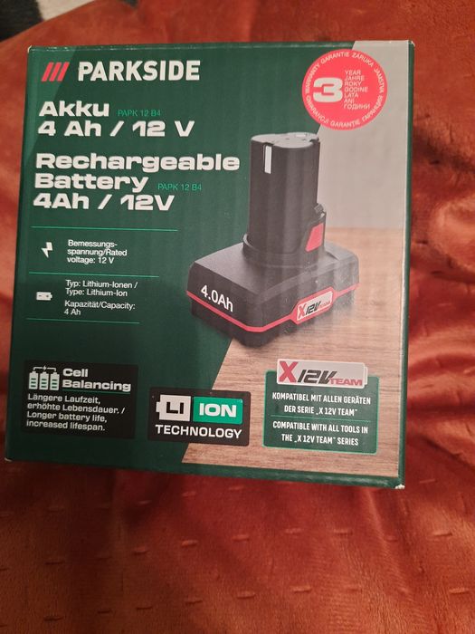 Acumulator parkside ,acumulatori parkside 12v-2Ah /12v-4Ah