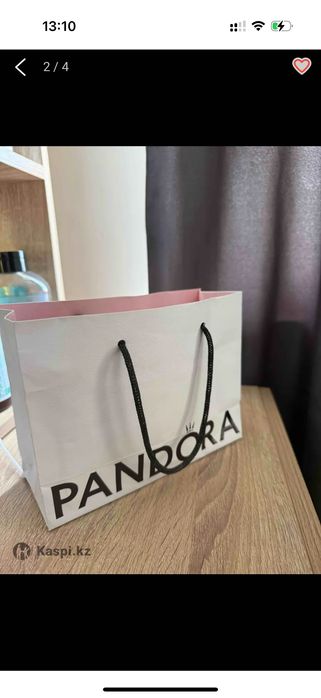 Пандора комплект серьги и кольцо