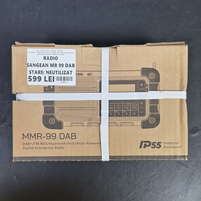 Radio Sangean MR 99 Dab Nou Garantie/Factura #31571