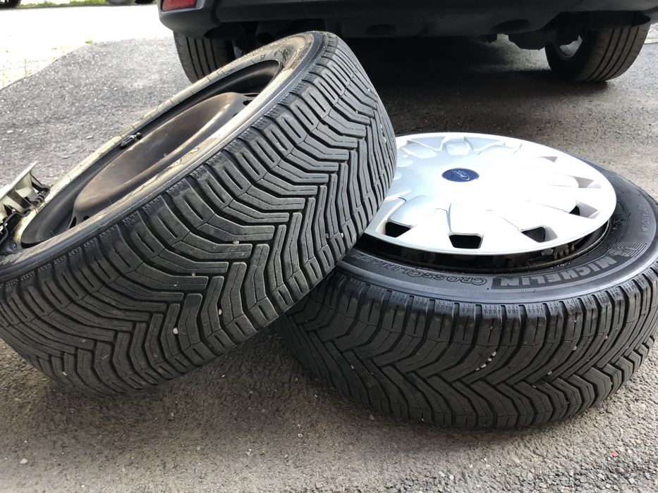 Set Jante Tabla cu anvelope de iarna Michelin 205 55 R16