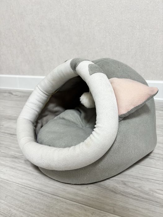 Домик для кота теплый
