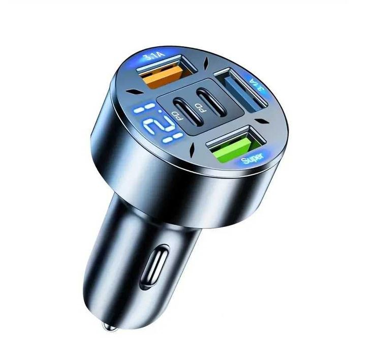 incarcatoare auto fast charge 66w iPhone Samsung Xiaomi Huawei Honor