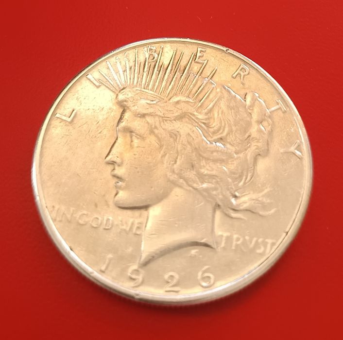 1 Dollar 1926 г-One dime-1936 г..Сребро!Изгодно!