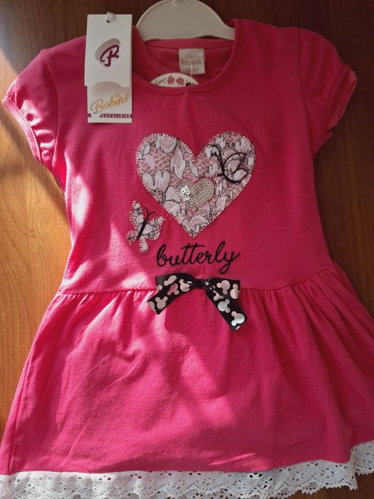 Новое платье для девочки 104-110