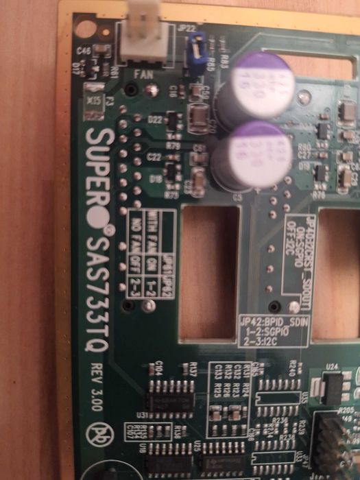 BackPlane Supermicro Sas733TQ 4-Port Sas/Sata