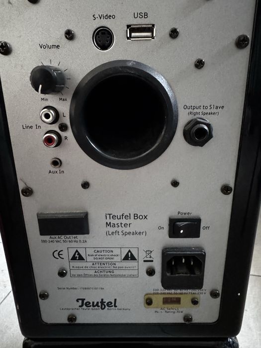 Moniroare studio Teufel box master