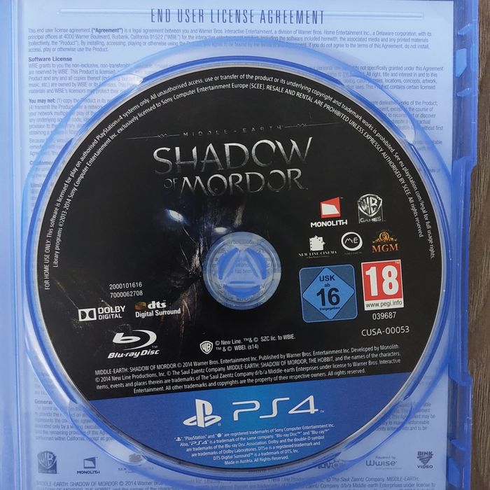 Продам игру на PS4