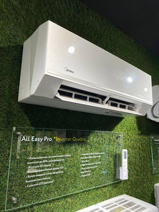 Кондиционер Midea модель ALL EASY PRO (BRABUS) - 12,000 Btu / İNVERTER