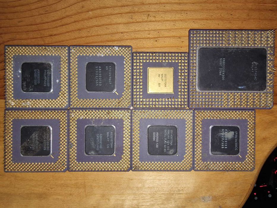 Lot procesoare vechi Intel