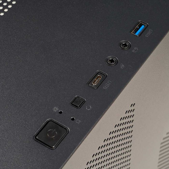 Carcasă Gaming RGB 3xARGB Aquarium USB-C Telecomandă, garanție 2 ani, nouă