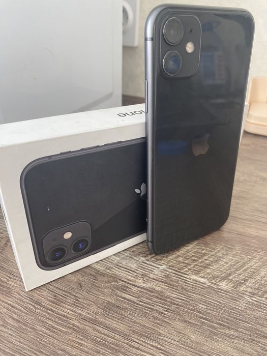 Айфон 11 цвет черный