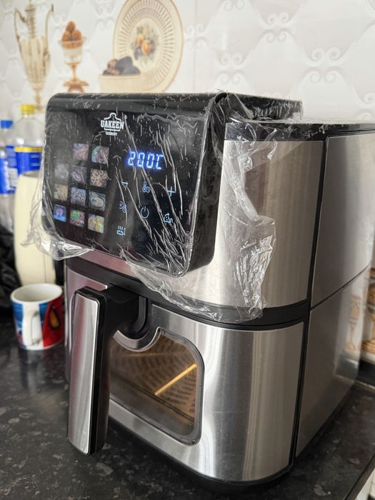 Aerogrill 10 litrli srochno sotiladi 2 ta tenli yangi holati