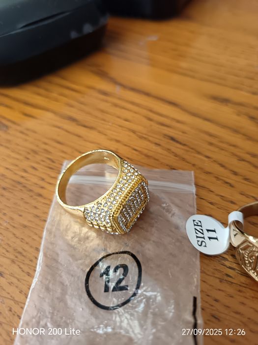 Мъжки пръстен позлатен