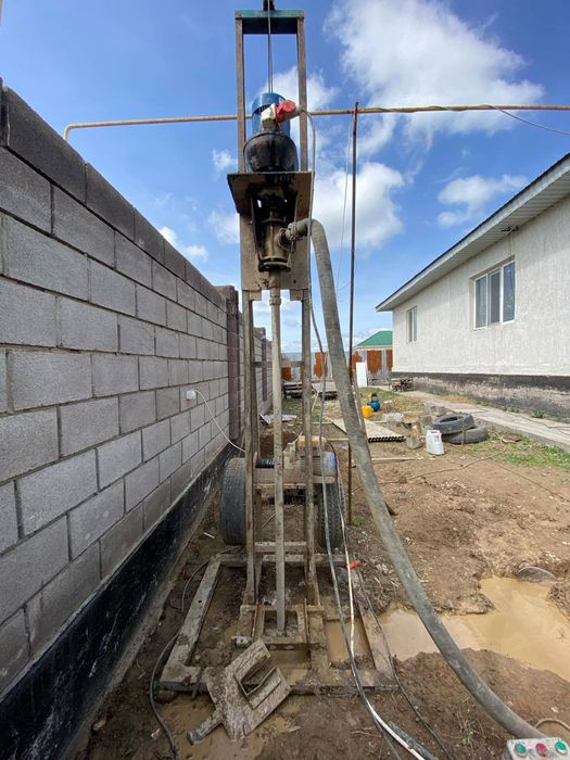 Бурение скважин. Бурим. 100 труба
