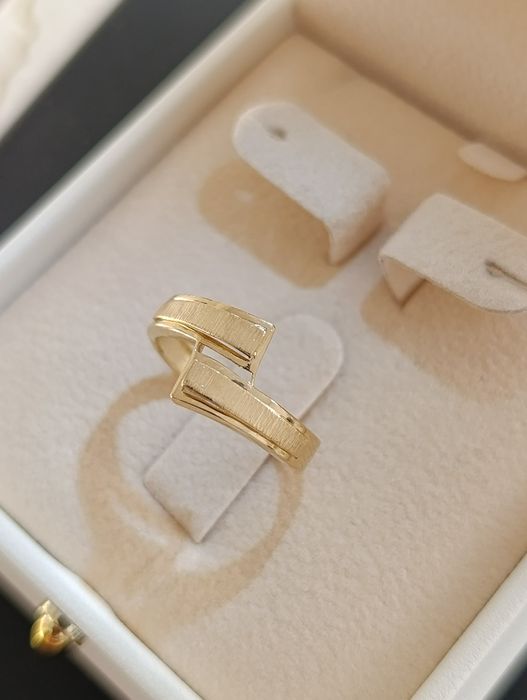 Золотое кольцо, Турецкая модель, цвет жёлтый,проба585,вес 1,74гр,р 18