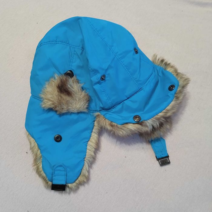 КАТО НОВА NAPAPIJRI 100% ОРИГИНАЛНА детска ушанка зимна шапка Напапири