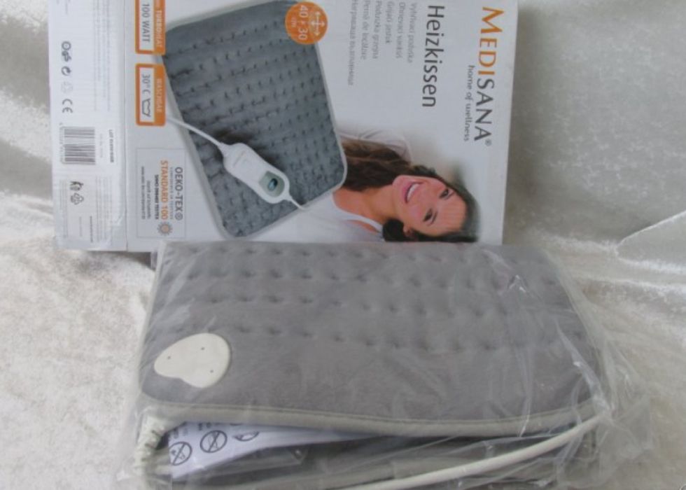 Пухкава и мека отоплителна възглавница 40 x 30см, Medisana