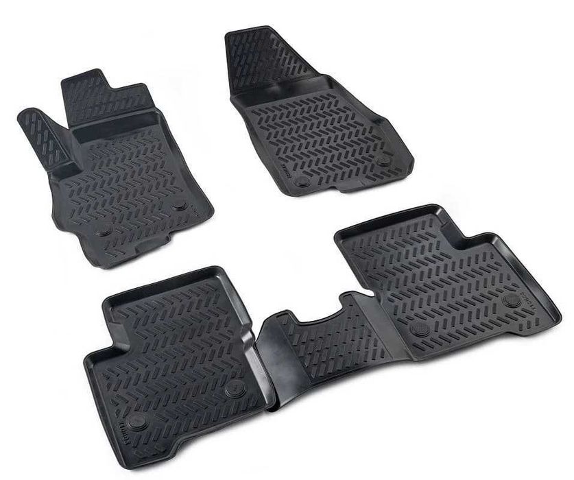 Cotiera auto Skoda Fabia II 2007-2014, negru, piele ecologica