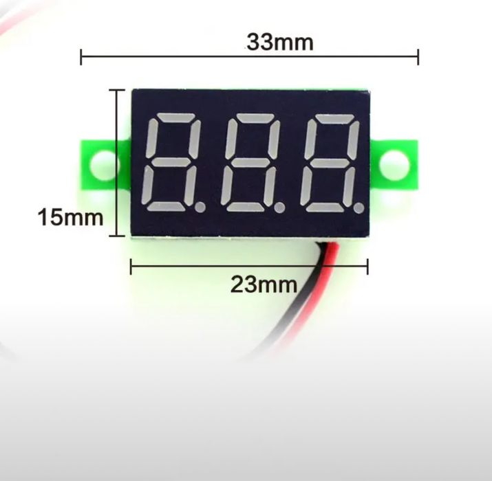 Вольтметр,индикатор заряда батареи