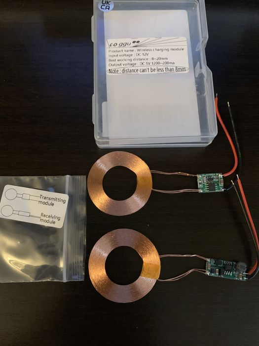 Bobine Wiereless charger incarcare