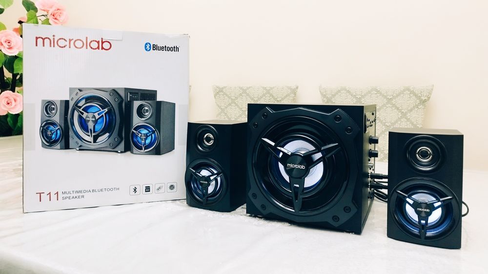 Сабвуфер Microlab T11 - это мультимедийная акустика для геймеров.