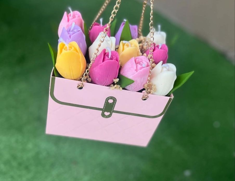 Букети от соеви цветя