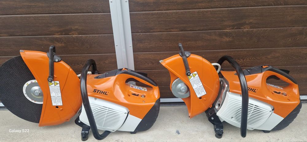 Stihl drujba pentru beton pe benzină