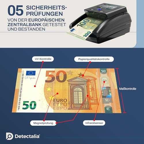Детектор за банкноти Detectalia D7T+ EUR GBP USD TFT